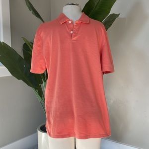 Calvin Klein men’s two button polo short sleeve shirt